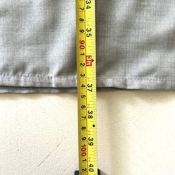 NWOT Gray Chambray Trapeze Shirt Dress (XL) 3/4 Sleeves A-Line Tunic - Picture 7 of 7